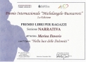 Pergamena Premio Michelangelo Buonarroti