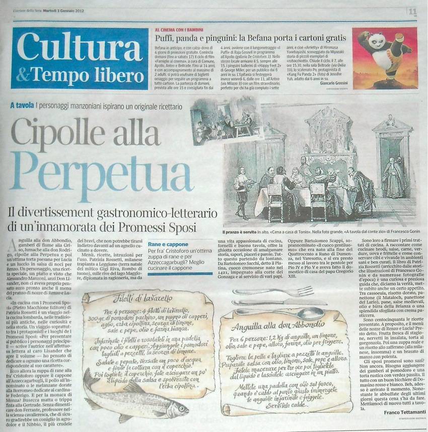 Corriere della Sera 25 gennaio 2012
